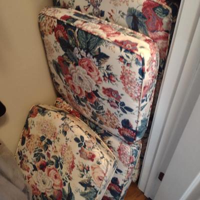 Vintage Metal Patio Furniture- Chair, Lounger, and Side Table