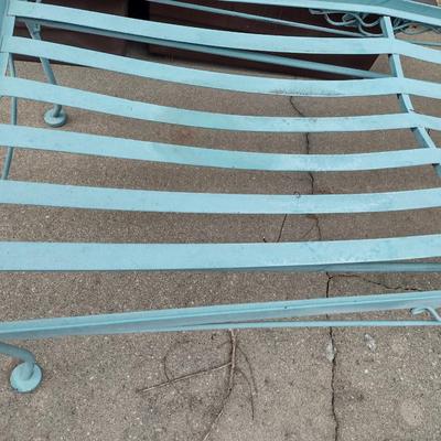 Vintage Metal Patio Furniture- Chair, Lounger, and Side Table