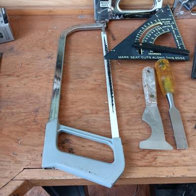 VARIETY OF HAND TOOLS AND BITS