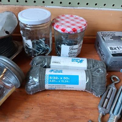 HARDWARE, WIRE AND TWINE