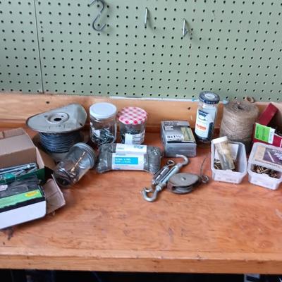 HARDWARE, WIRE AND TWINE