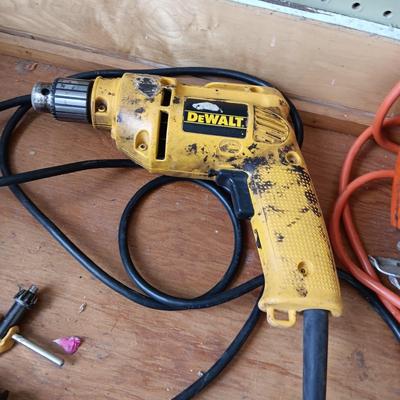 DEWALT CORDED DRILL AND A JIGSAW