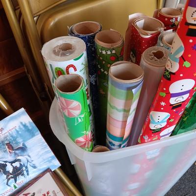 CHRISTMAS GIFT WRAP, TISSUE PAPER, GREETING CARDS, HOLIDAY COPY PAPER AND MORE