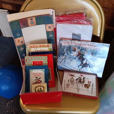 CHRISTMAS GIFT WRAP, TISSUE PAPER, GREETING CARDS, HOLIDAY COPY PAPER AND MORE