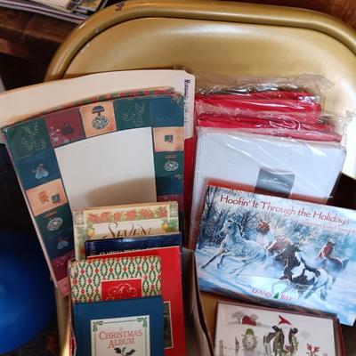 CHRISTMAS GIFT WRAP, TISSUE PAPER, GREETING CARDS, HOLIDAY COPY PAPER AND MORE