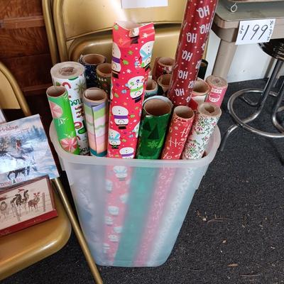 CHRISTMAS GIFT WRAP, TISSUE PAPER, GREETING CARDS, HOLIDAY COPY PAPER AND MORE