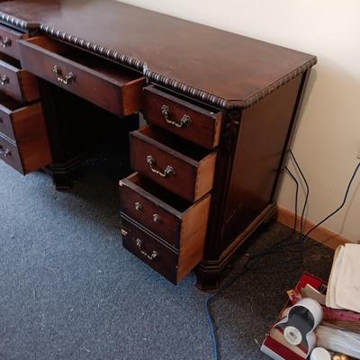 VANITY OR DESK WITH STOOL