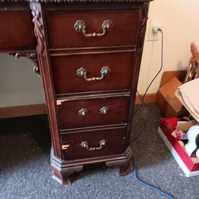 VANITY OR DESK WITH STOOL
