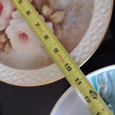Collection of Hand Painted Plates- Assorted Sizes