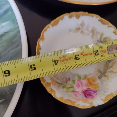 Collection of Hand Painted Plates- Assorted Sizes