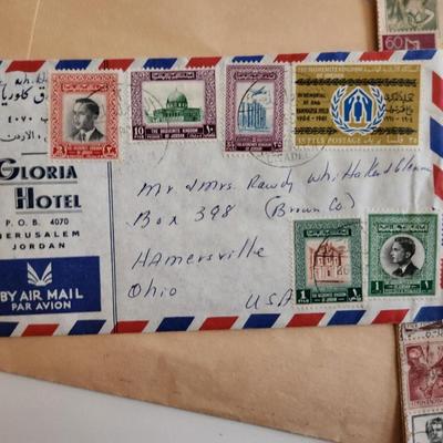Envelope of Foreign Stamps