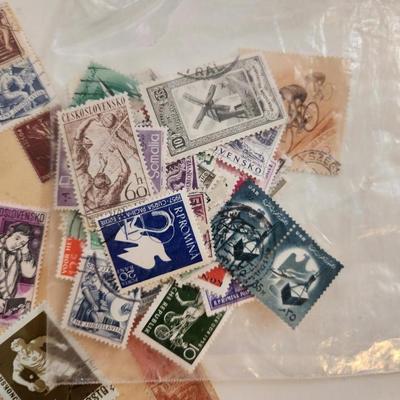 Envelope of Foreign Stamps