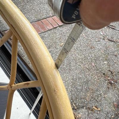 Vintage Bamboo Set of One Sofa and Two Chairs