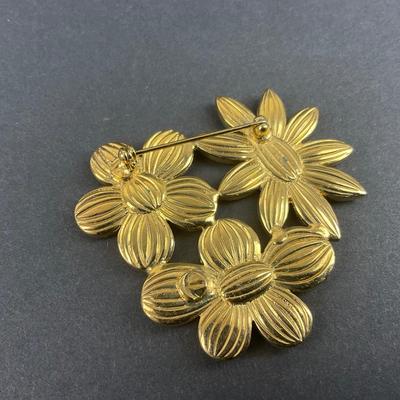 -103- BROOCH | Multi-Colored Flower Brooches