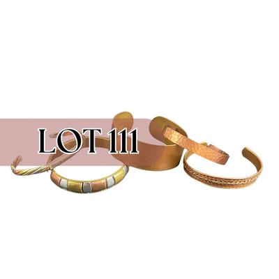 -111- JEWELRY | Miscellaneous Copper Bangles