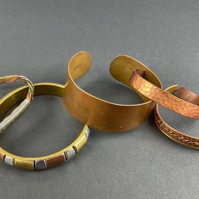 -111- JEWELRY | Miscellaneous Copper Bangles