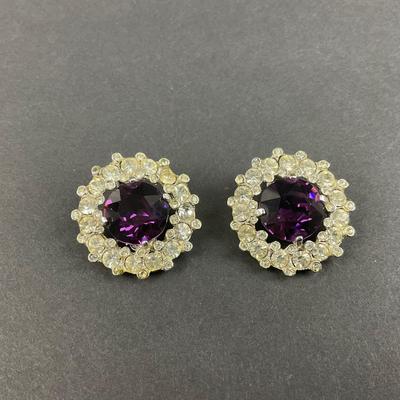 -113- BELLINI | New Old Stock Reproduction Clip Earrings | Marked