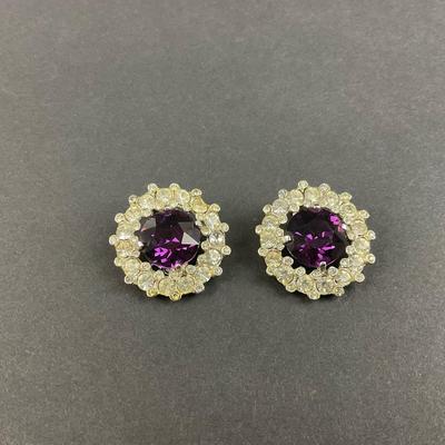 -113- BELLINI | New Old Stock Reproduction Clip Earrings | Marked