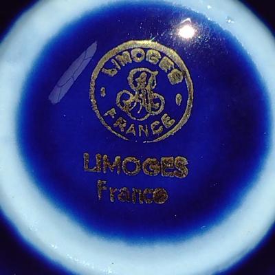 Pair of Limoges Porcelain Trinket Boxes
