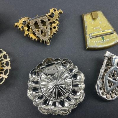 -116- COSTUME JEWELRY | Assorted Shoe Buckles