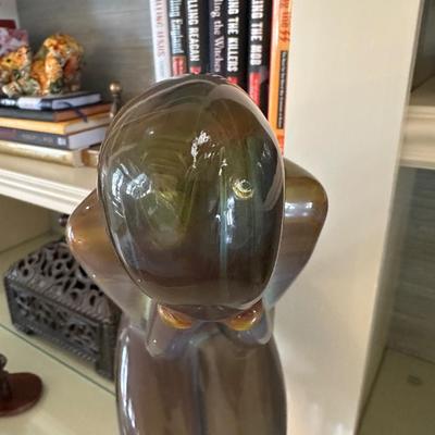 Decor -Loredano Rosin MCM Calcedonia Murano Art Glass Sculpture - Professionally restored