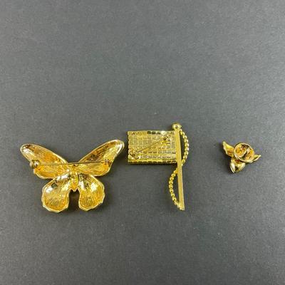 -125- COSTUME JEWELRY | Miscellaneous Decorative Pins