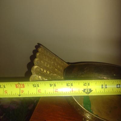 Brass Flower Holders- Goose and Wall Pocket for Hanging