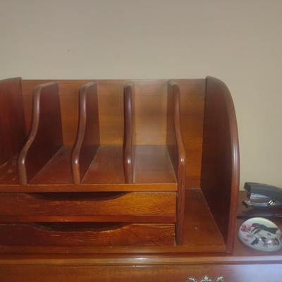 Desktop Organizer and Office Supplies