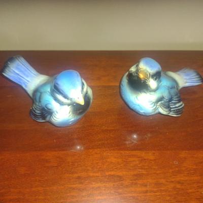 Pair of Goebel Porcelain Bird Figurines
