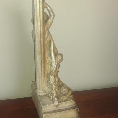 Greek Achilles Statue- Approx 14 1/4" Tall