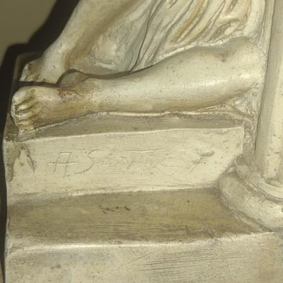 Greek Achilles Statue- Approx 14 1/4" Tall