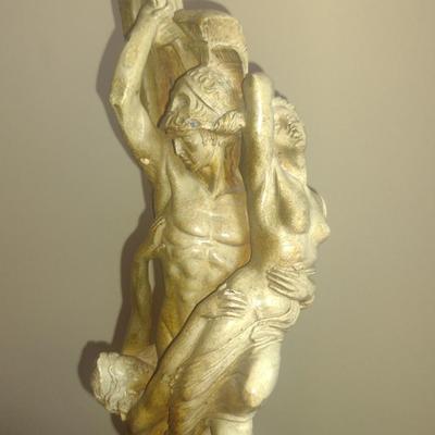 Greek Achilles Statue- Approx 14 1/4" Tall