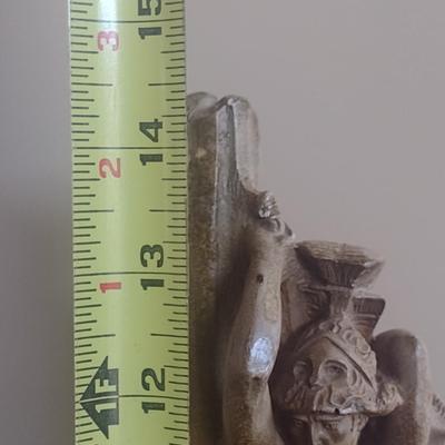 Greek Achilles Statue- Approx 14 1/4" Tall