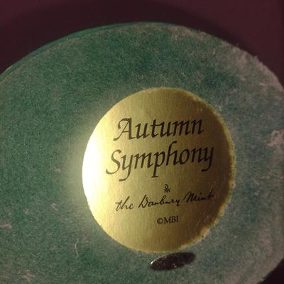 'Autumn Symphony' by the Danbury Mint Figurine- Approx 16" Tall