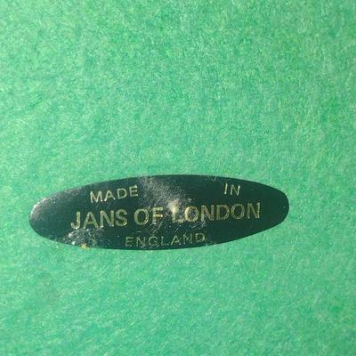 Pair of Jans of London Brass Anchor on Wood Bookends