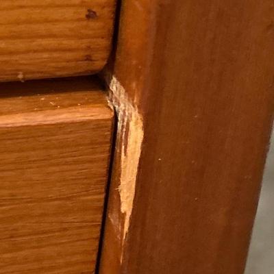 Vintage Wood chair & dresser