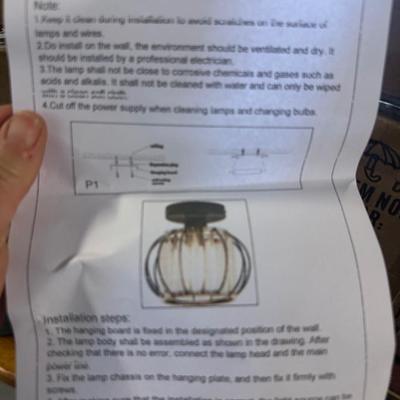 5 new ceiling lights
