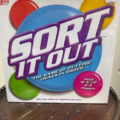 Sort it out new game