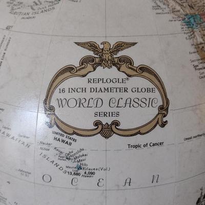 Replogle 16 Inch Diameter World Classic Series Globe