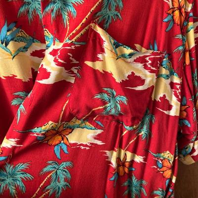 Hawaiian style shirts