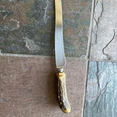 Cutlass horn handle knife