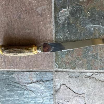 Cutlass horn handle knife