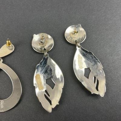 -126- COSTUME JEWELRY | Assorted Enamel Earrings