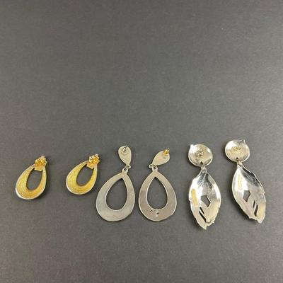 -126- COSTUME JEWELRY | Assorted Enamel Earrings