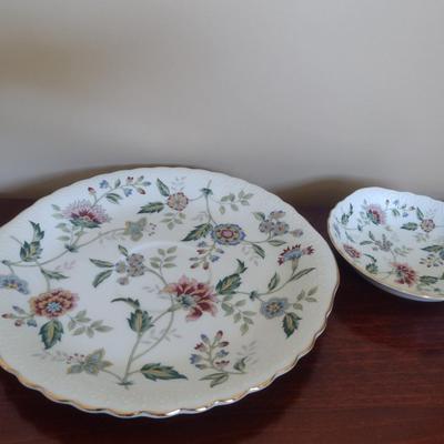 Andrea by Sadek Buckingham Cake Plate Set