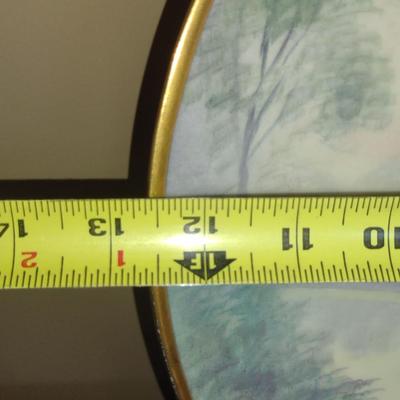 Large Hand Painted Pickard China Plate- Approx 12 5/8" in Diameter