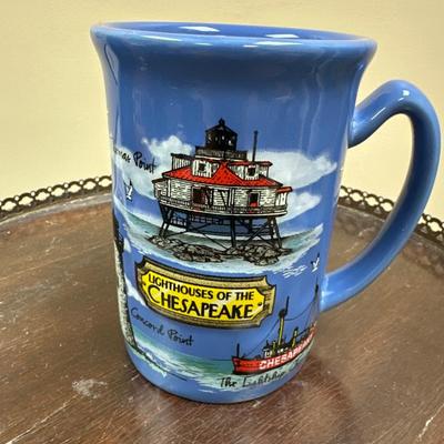 Chesapeake lighthouses mugs