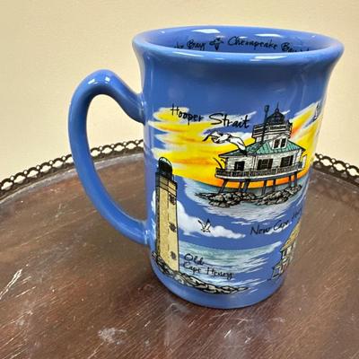Chesapeake lighthouses mugs
