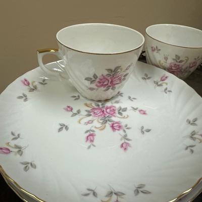 Vintage Lefton tea set for two