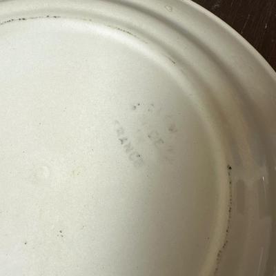 Beautiful vintage plate made in France